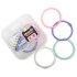 Aros Metálicos De Encuadernación 44mm 8 Uds Surtidos Colores