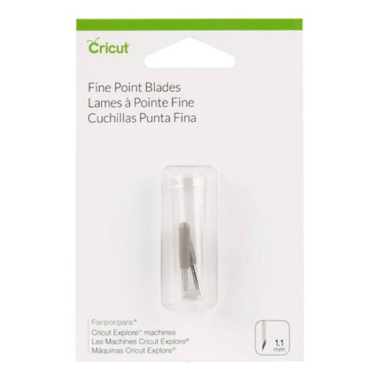  Repuesto de Cuchillas punto fino X 2 unidades