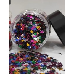 Conffeti Glitter Forma Estrella Manualidades Comprasclick