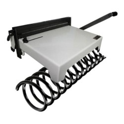 Perforadora Encuadernadora  Oficio Lassane Espiramatic Perforadora Encuadernadora  Oficio Lassane Espiramatic