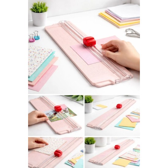 Cizalla Rotativa Dsb A4 30cm Longitud Rosa Comprasclick