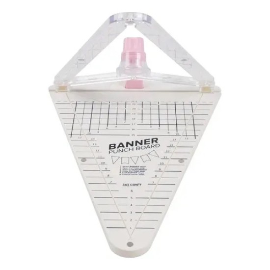 Tablero Cortador Perforador De Banderines Ibi Craft 