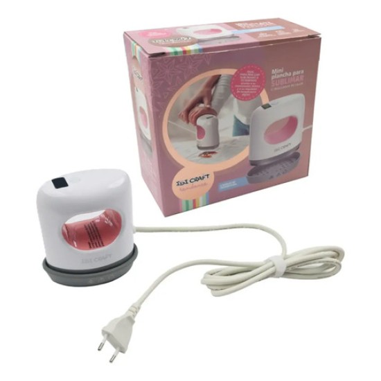 Mini Plancha Sublimar Ibi Craft Blanca Tendance 300w