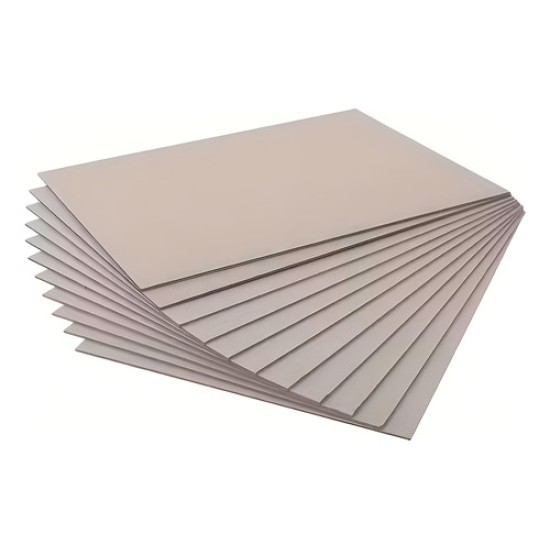 Cartón Gris 2mm 20 Hojas A4+ 21.5 X 30,2 Cm Premium Tapa