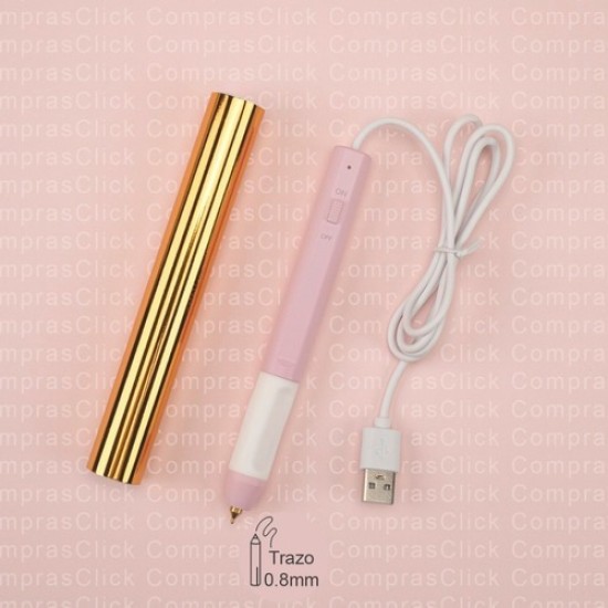 Lápiz Térmico Para Foil Trazo 0.8mm Termotransferencia