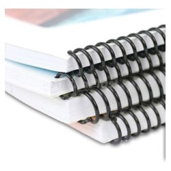 Espiral Plástico 20mm Rulo Encuadernación Pack 50 Unidades