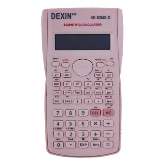 Calculadora Cientifica Rosada Kk-82ms-d Comprasclick
