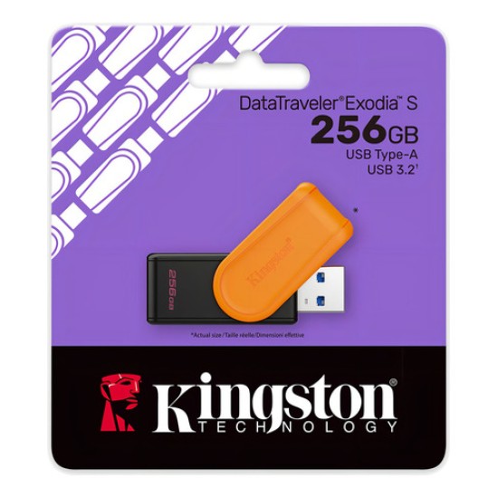 Pendrive Kingston DataTraveler Exodia S 256GB Memoria USB 3.2 