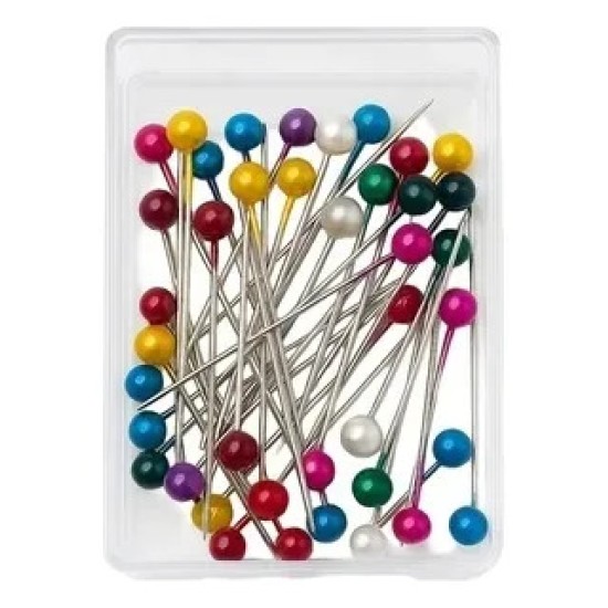 80 Piezas De Push Pin Alfileres Metálicos Colores Surtidos