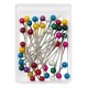 80 Piezas De Push Pin Alfileres Metálicos Colores Surtidos