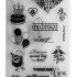 Set Sellos Siliconados P/ Base Acrílica Ibi Craft 16 Piezas
