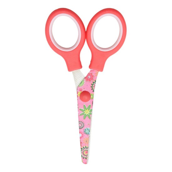 Tijera Escolar Dali 13 Cm Punta Redonda Varios Colores