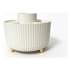 Organizador Giratorio 360° De Escritorio Tendance Blanco