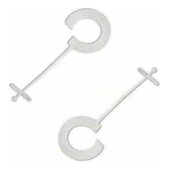 Caja De Pins Pistola Ropa Tipo Percha Regular 35mm 5000 Unid