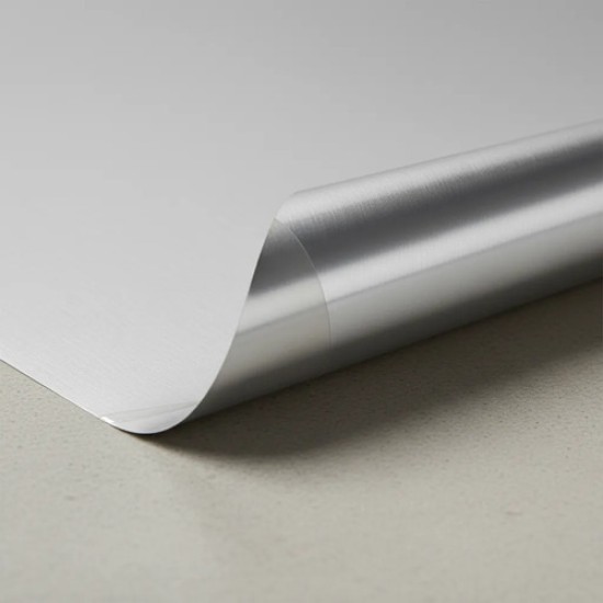 Vinilo Autoadhesivo Plateado A4 10 Hojas Para Inkjet