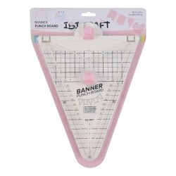 Tablero Cortador Perforador De Banderines Ibi Craft 3 Formas