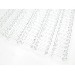 Espiral Wire 15,9mm Pase 2:1 A4 10 Unidades Encuadernación Cinch