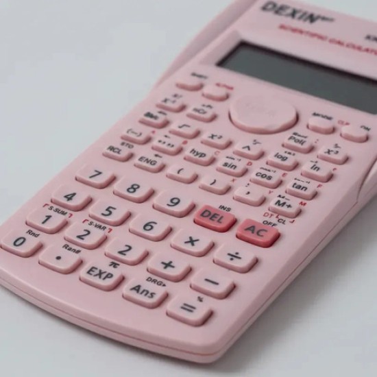 Calculadora Cientifica Rosada Kk-82ms-d Comprasclick