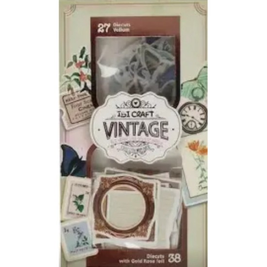 Set De 65 Troqueles Muy Cucú Serie Vintage Ibi Craft Click