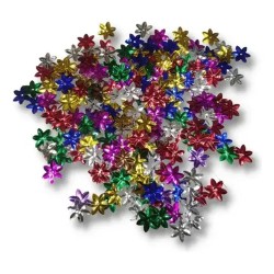 Conffeti Glitter Forma Flor Manualidades Comprasclick