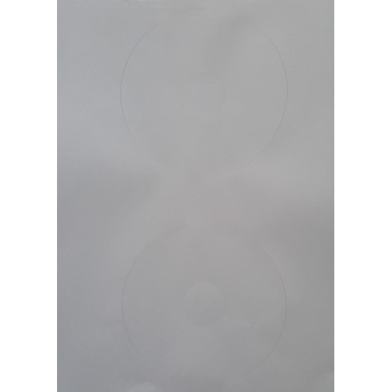 Etiquetas Para Cd O Dvd 200 Unidades Apto Para Impresoras