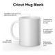 Set De 2 Tazas Para Sublimación Cerámica Cricut