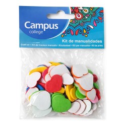 Confetti Campus Corazon Goma Eva Manualidades Comprasclick