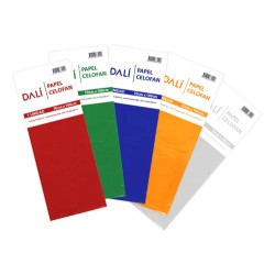 Papel Celofan X5 Varios Colores 70 x 100cm Comprasclick