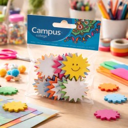 Confetti Campus Forma Sol Goma Eva Manualidades Comprasclick