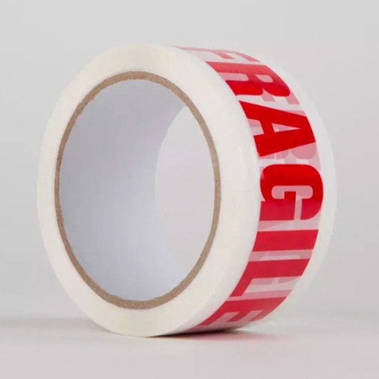 Cinta Adhesiva Blanca Fragile 4,8cm X 50m Rollo Comprasclick