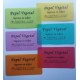 Papel Vegetal De Colores 10 Hojas A4 Papel Calco Comprasclick