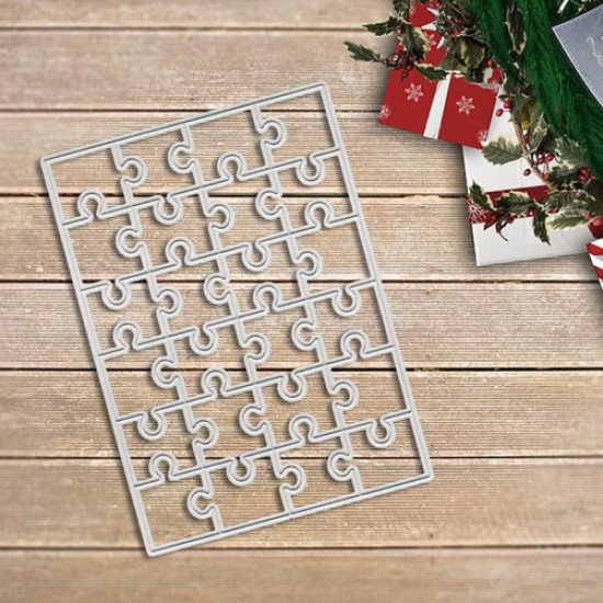 Troquel De Corte Forma De Puzzle Troqueladora De 6