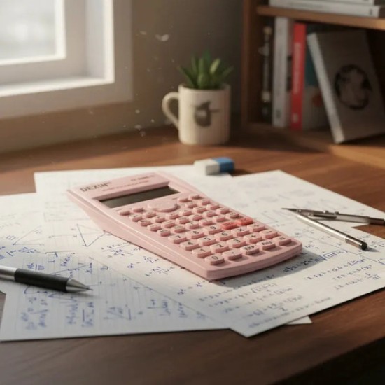 Calculadora Cientifica Rosada Kk-82ms-d Comprasclick