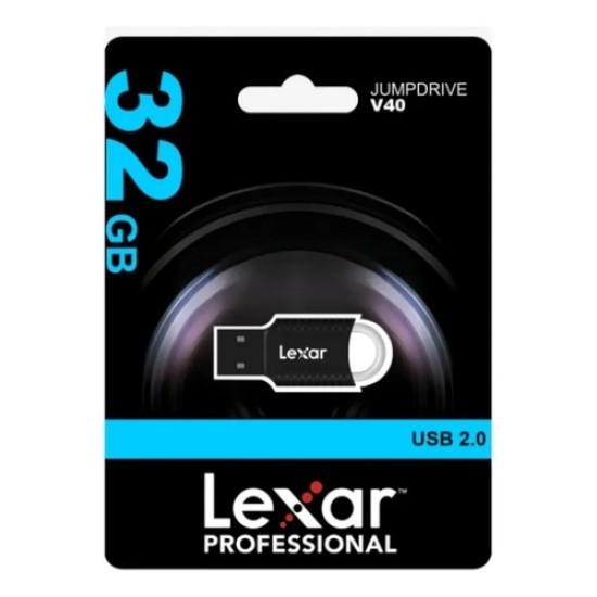 Pendrive Lexar JumpDrive V40 32GB USB 2.0 - PC y Notebook