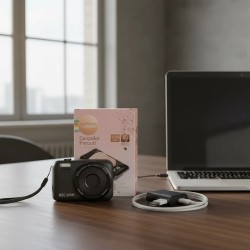 Cargador Inalámbrico Con Cable De Carga Lightning Y Tipo C