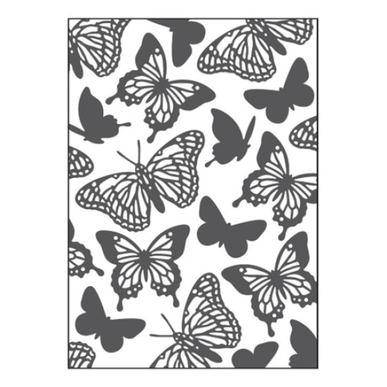 Troquel De Corte Con Forma Mariposas Máq. Troqueladora De 6