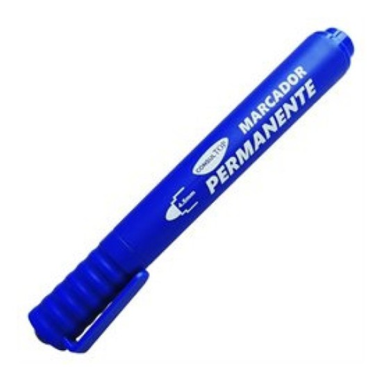 Marcador Permanente 4.5mm Azul Consultop Comprasclick