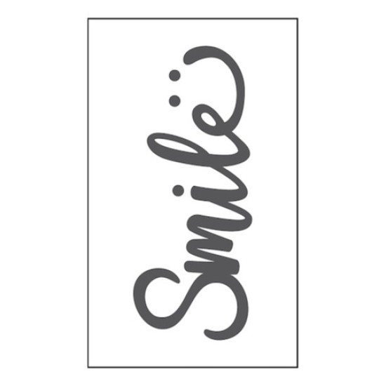 Troquel De Corte Forma Smile P/ Troqueladora De 3 Y 6