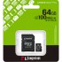 Tarjeta De Memoria Micro Sd Kingston Canvas Select Plus 64GB