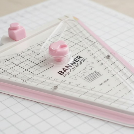 Tablero Cortador Perforador De Banderines Ibi Craft 