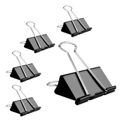 Binder Clips 19mm Omega Caja De 12 Unid Comprasclick