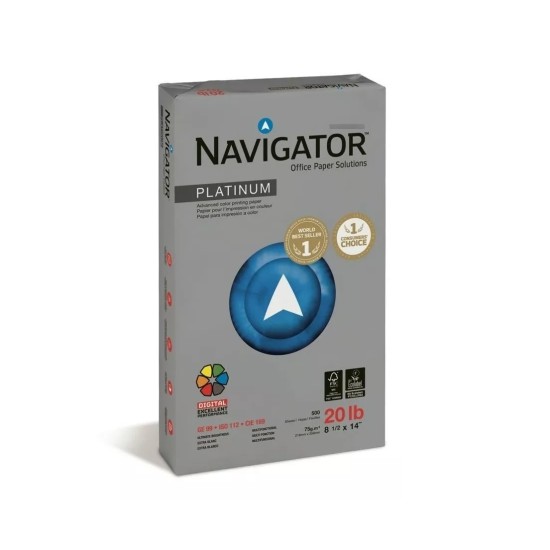 Papel Navigator Premium Oficio 75 Gr 500 Hojas Comprasclick