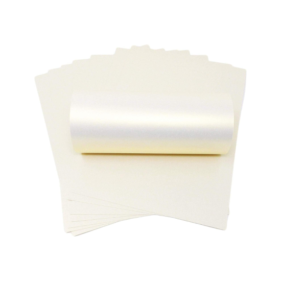 Opalina Metalizada METAL COLOR Blanco 250gr 10 hojas A4