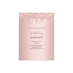 Opalina Metalizada METAL COLOR Rosado 250gr 10 hojas A4