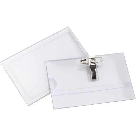 Pinza Solapera De Identificación Alfiler X50